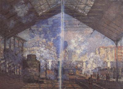 Claude Monet Gare Saint-Lazare (nn02) Spain oil painting art